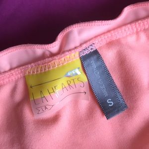Peach Colored Bathing Suit Bottoms. Size S